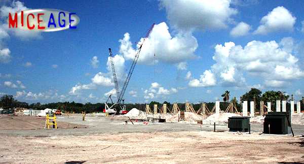 DAK Lodge DVC is under construction  this plot of land is BIG!